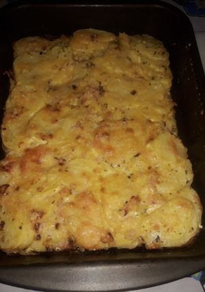 Una foto de Papas a la crema súper fácil