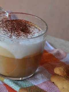 Una foto de Capuchino casero