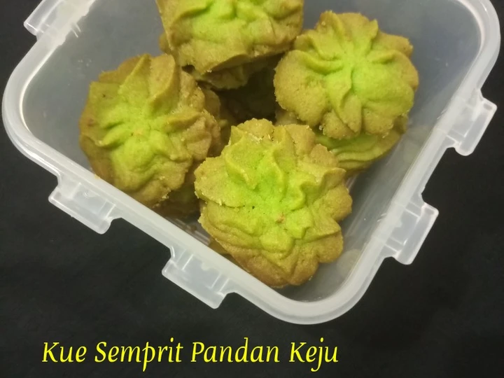 Cara Mudah Membikin Resep Kue Semprit Pandan Keju yang Lezat Sekali Anti Ribet, Bikin Ngiler
