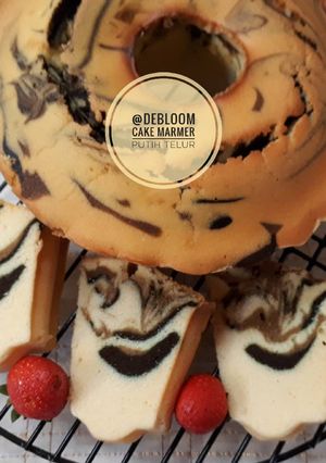 Foto resep 280. Cake Marmer Putih Telur