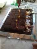 Tarta de galletas y chocolate