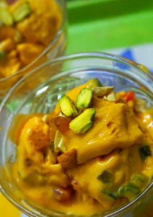 ফ্রুট আইসক্রিম (Fruit icecream recipe in Bengali) রেসিপির প্রধান ছবি