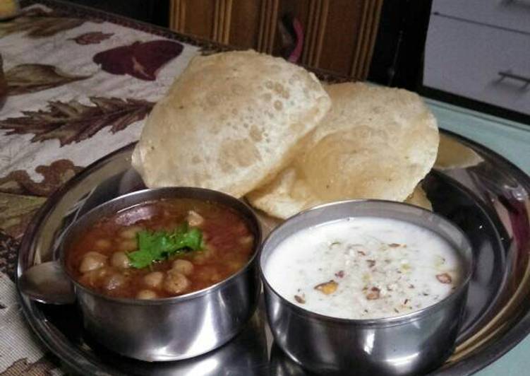 Easiest Way to Make Speedy Chhole Bhature with out onion and garlic