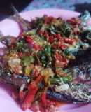 Ikan sarden sambal ijo