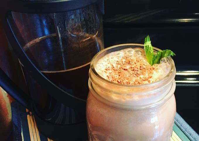 French press smoothie