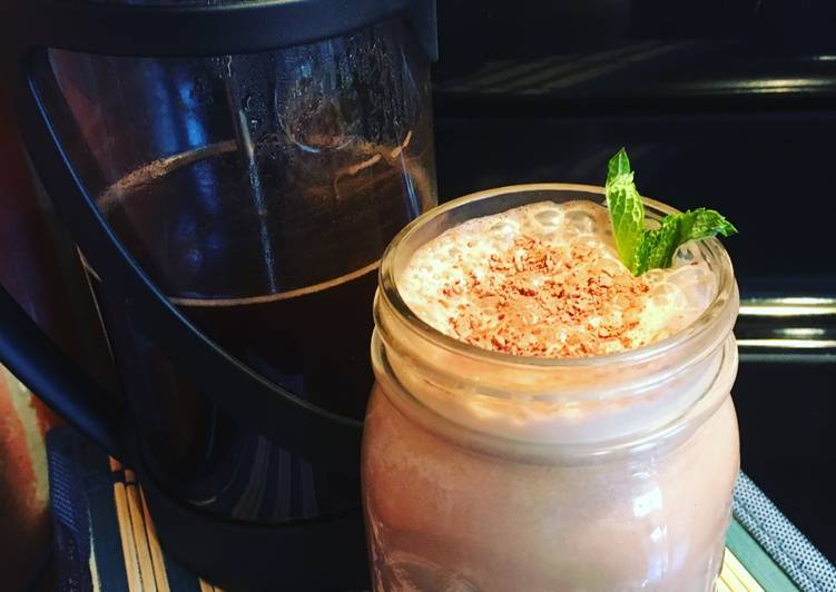 Recipe of Award-winning French press smoothie