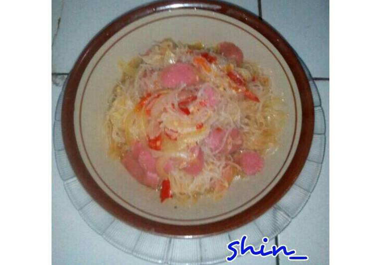 Resep Bihun kuah goang (bihin kuah pedas) oleh Shin's Kitchen - Cookpad