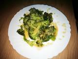 Brócoli con salsa de anchoas