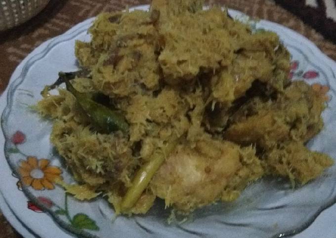 Resep Ayam Goreng Serundeng Basah Oleh Fanny Aria Cookpad