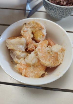 Une photo de Préparation crevettes (ou autre viande) pour cuisine chinoise