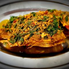 A picture of Fish Fried with Salted Eggs.
