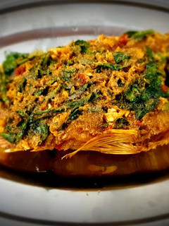 A picture of Fish Fried with Salted Eggs.