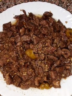 صورة لوصفة كبدة ضاني وقلوب وكلاوي