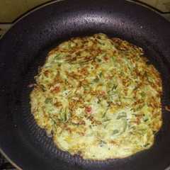 Una foto de Tortilla de zucchini