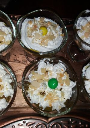 صورة لوصفة تحلية سهلة وراقية 😊