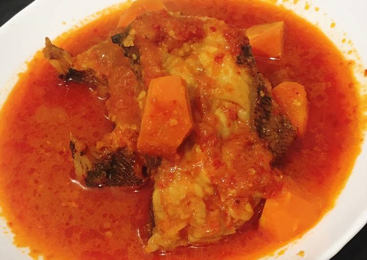 Resep Terbaik Asam Pedas Ikan Kerapu aLa Singapura Ala Warung