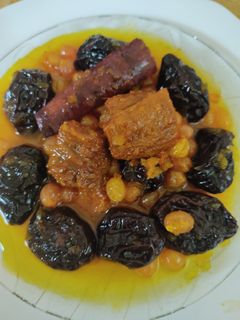 صورة لوصفة طاجين الحلو