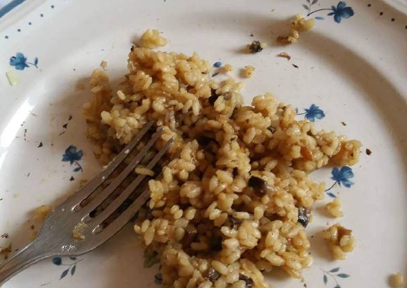 Risotto aux champignons de paris