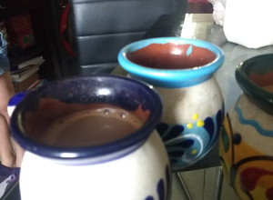 Una foto de Chocolate tradicional ¡en agua! pal' frío 
