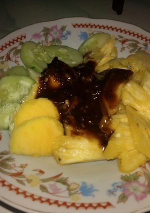 Foto resep Pencok buah segar