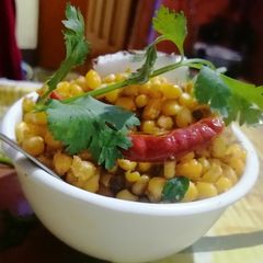 A picture of Corn chat.