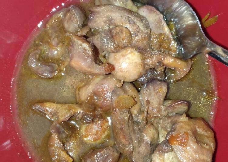 Bahan memasak Semur Ati Ayam Anti Ribet, Bikin Ngiler