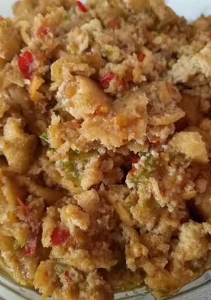 Foto resep Tahu goreng sambel ulek