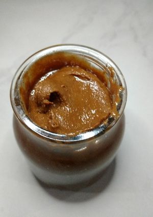Una foto de Crema de maní y cacao