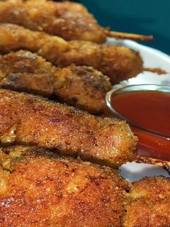 চিকেন স্টিক কাবাব (Chicken stick kebab recipe in Bengali) রেসিপির প্রধান ছবি