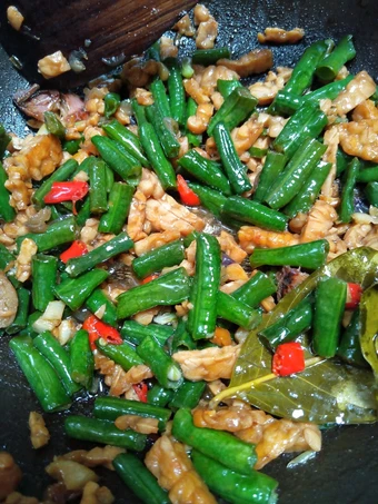 Langkah Mudah untuk Membuat Resep Tumis kacang panjang tempe yang Enak Banget Anti Ribet, Sempurna