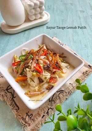Foto resep Sayur Taoge Lemak Putih (Praktis & Gurih) 🇲🇾