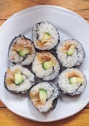 Foto resep Sushi roll (maki) - Vegan friendly
