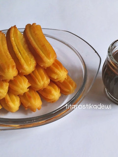 Foto resep Churros with Chocolate Sauce