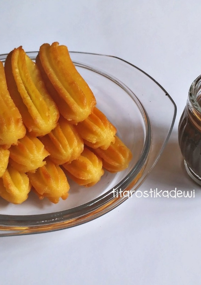 Foto resep Churros with Chocolate Sauce