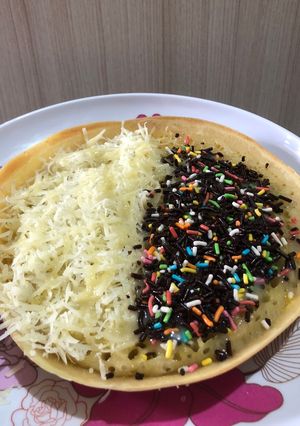 Foto resep Martabak Manis Personal (Tanpa Telur, Takaran Sendok)