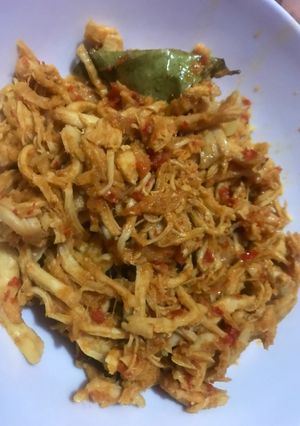 Foto resep Ayam suir bumbu rujak 🧡