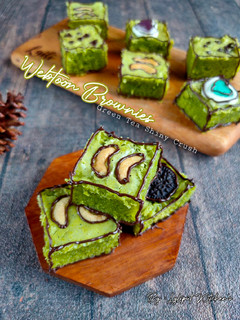 Foto resep Webtoon Brownies Green Tea Shiny Crush