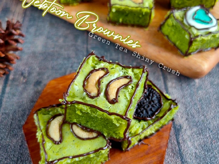 Cara Gampang Membikin Resep Webtoon Brownies Green Tea Shiny Crush yang Uenak Anti Ribet, Lezat