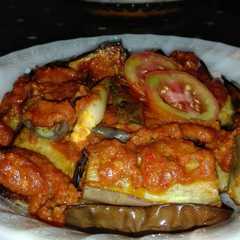 A picture of Sambalado terong.
