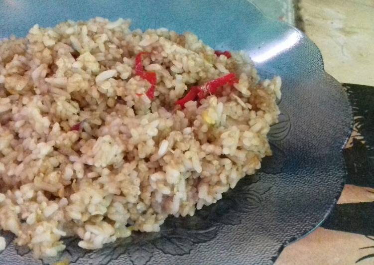 Nasi goreng orak arik lada#5resepterbaruku