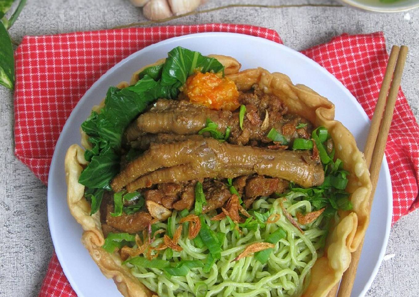 Mie Ayam Mangkuk Pangsit