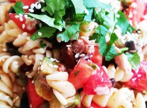 Una foto de Ensalada de fideos