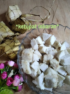 Foto resep *ketupat lebaran*