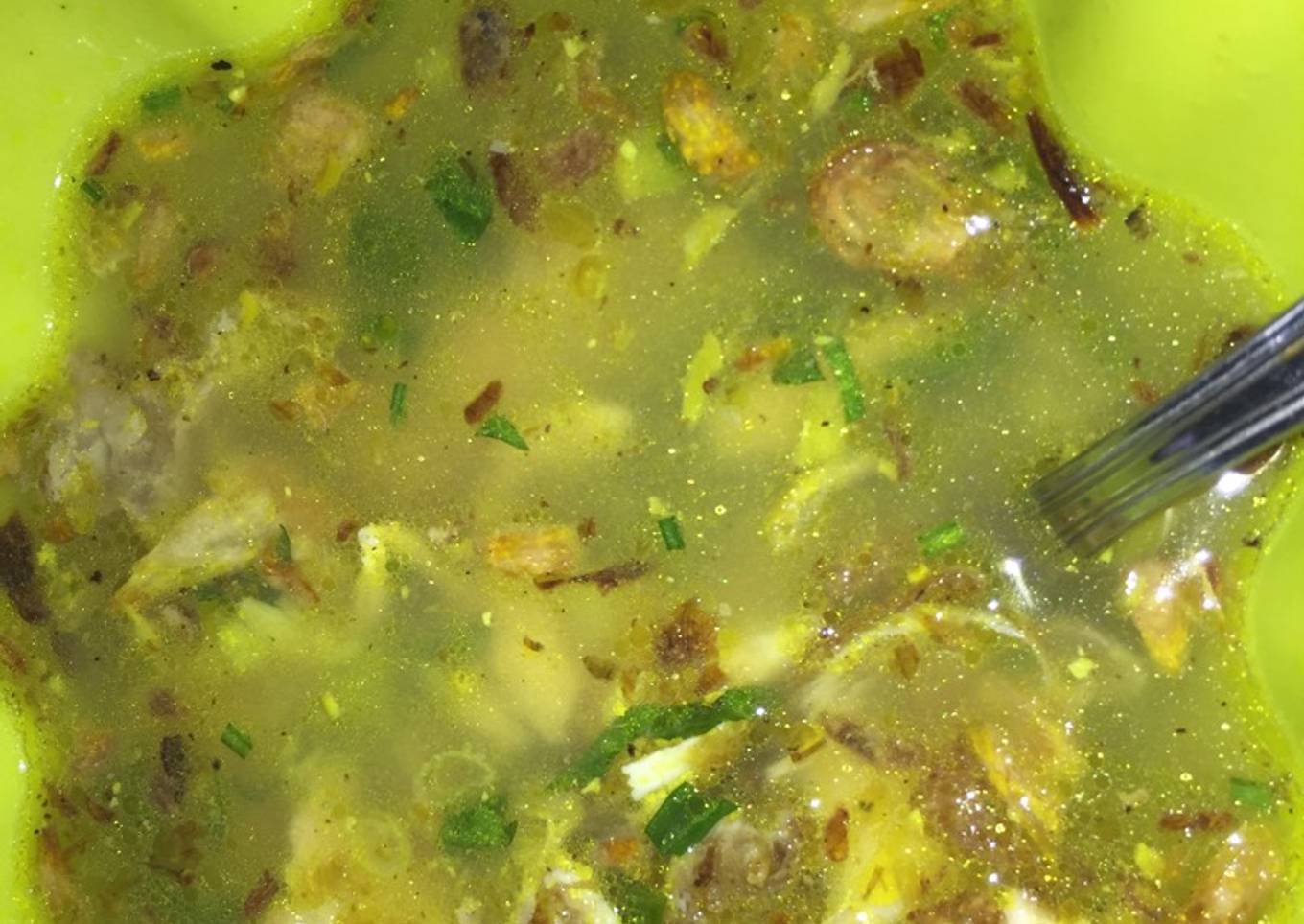 Soto ayam sedap mantap