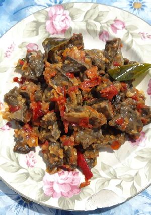 Foto resep Paru Balado