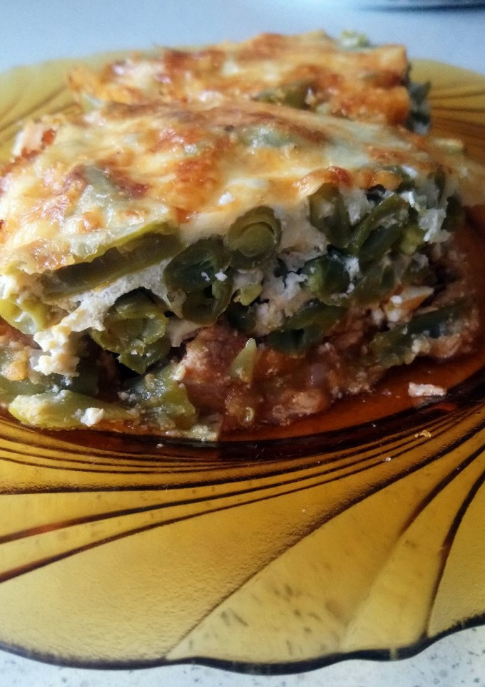 Rakott zöldbab recept fotója