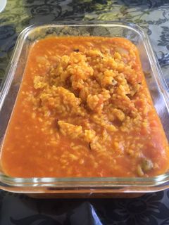Una foto de Arroz con Mariscos Thermomix