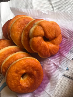 A picture of Milky Donuts 🍩.