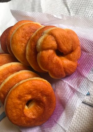 A picture of Milky Donuts 🍩.