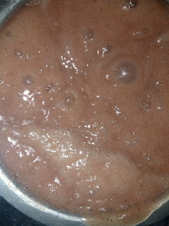 A picture of Porridge with simsim flour.